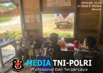 Polisi Dekat dengan Warga, Patroli Siang Sambil Beri Imbauan Cegah Curanmor