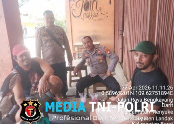 Ciptakan Kamtibmas Yang Aman Samapta Polsek Menyuke Rutin Laksanakan Patroli Siang Hari