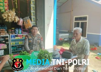 Senyum Polisi di Tengah Masyarakat, Ajak Warga Jaga Keamanan Bersama