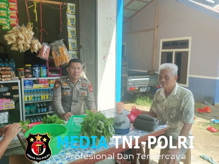 Senyum Polisi di Tengah Masyarakat, Ajak Warga Jaga Keamanan Bersama