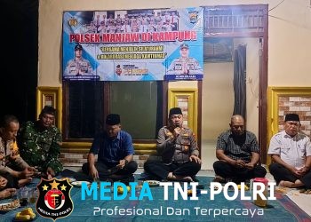 Perkuat Keamanan di Tengah Warga, Polsek Seputih Banyak Giatkan PMK di Kampung Sangga Buana
