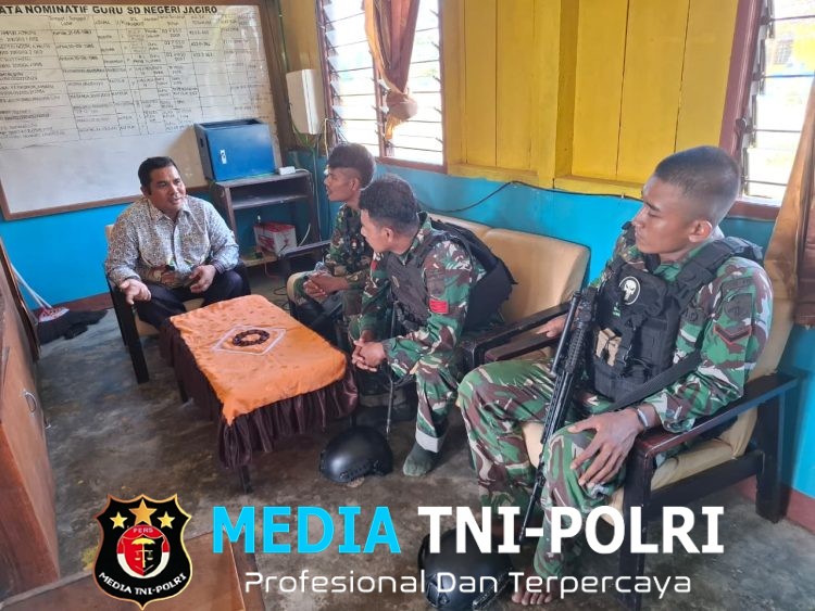 Satgas Yonif 410/ALG Pos Jagiro Laksanakan Komsos di Kampung Jagiro