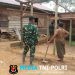 Satgas TMMD ke 128 Kodim 0420/Sarko Cek Kesiapan Pembangunan RTLH Rumah Lukman