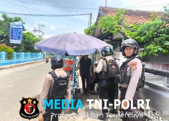Patroli Presisi Sat Samapta Polres Lampung Utara Sasar Alfa, Perbankan dan Pasar