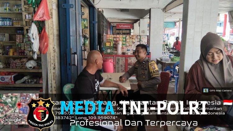 Tetap Pastikan Situasi Aman Dan Kondusif Personil Polsek Ngabang Laksanakan Patroli Rutin