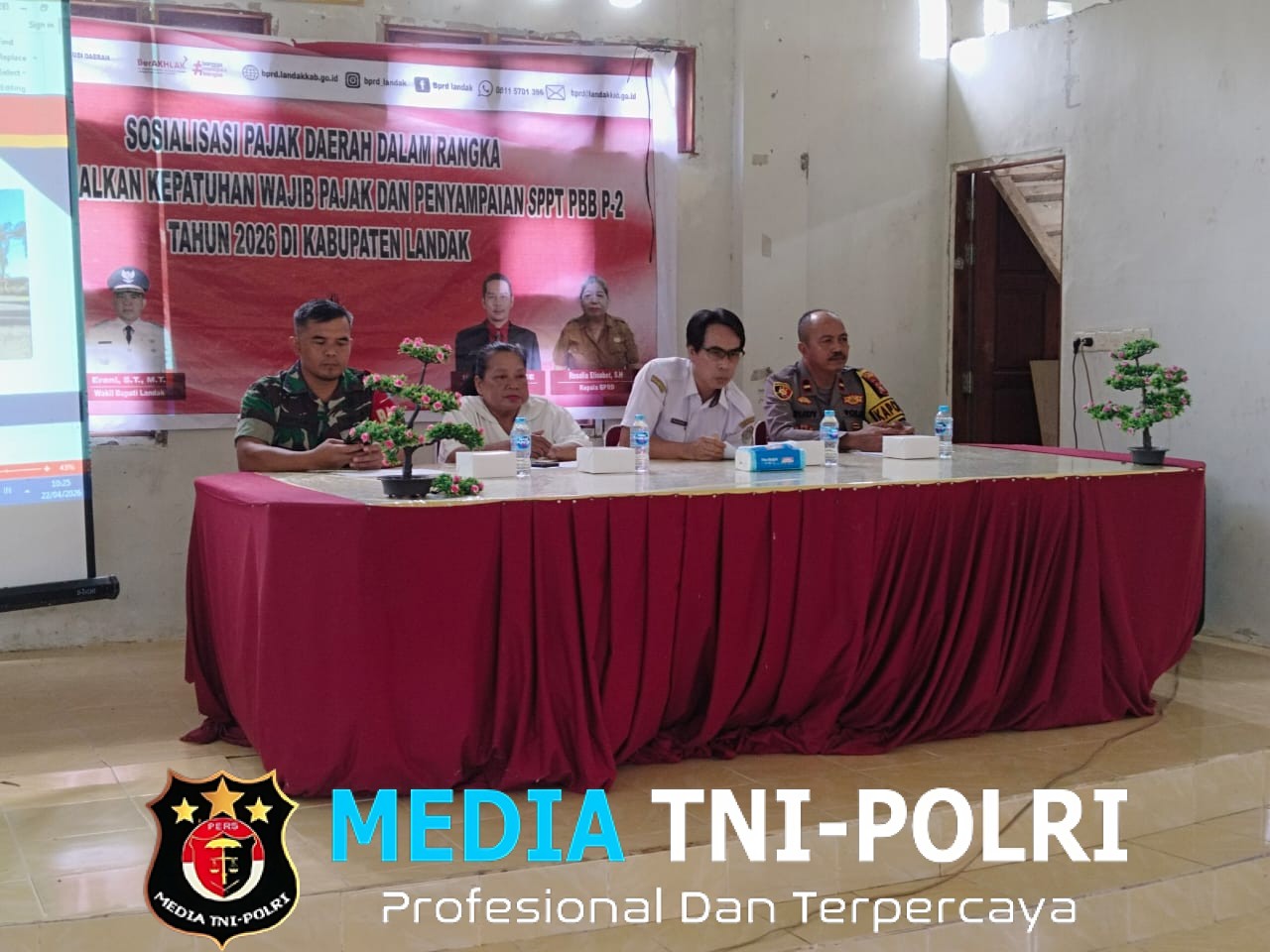 Kapolsek Sebangki Hadiri Sosialisasi PBB, Tekankan Peran Penting Masyarakat