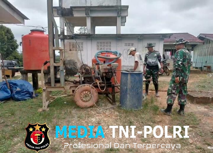 Warga Desa Seko Besar Keluhkan Air Bersih, Satgas TMMD ke 128 Kodim 0420/Sarko Gunakan Alat Geolistrik Deteksi Air Tanah
