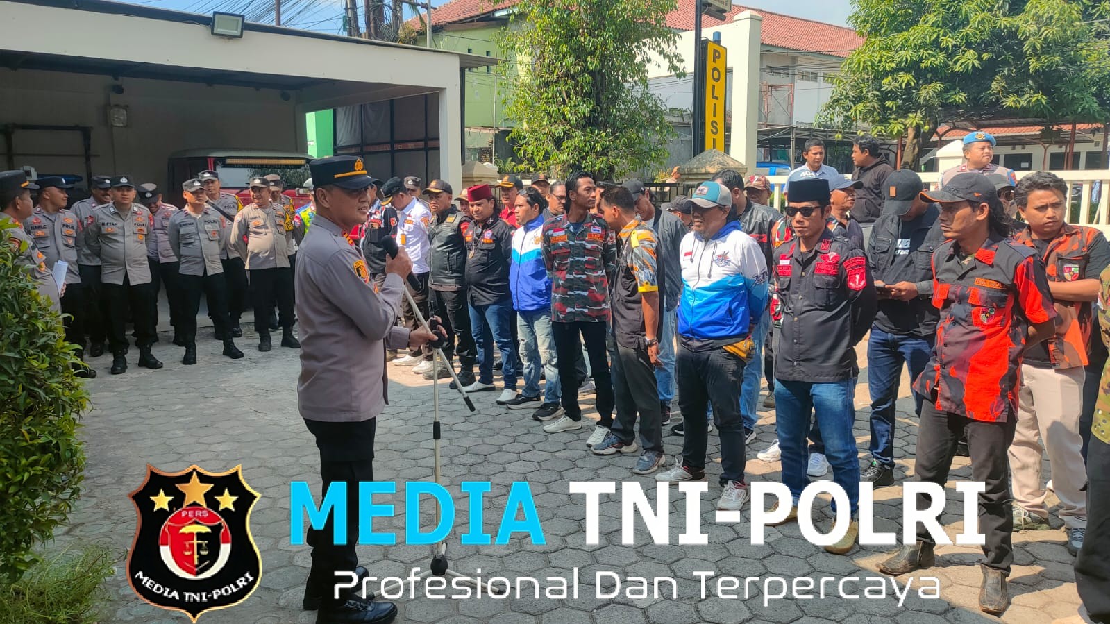 ‎Perkuat Sinergitas, Polsek Setu Gelar Apel Sabuk Kamtibmas Bersama Unsur Tiga Pilar dan Ormas