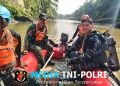 Aksi Sigap TNI AL dan Tim SAR Gabungan Evakuasi Korban Tenggelam di Sungai Cisanggarung