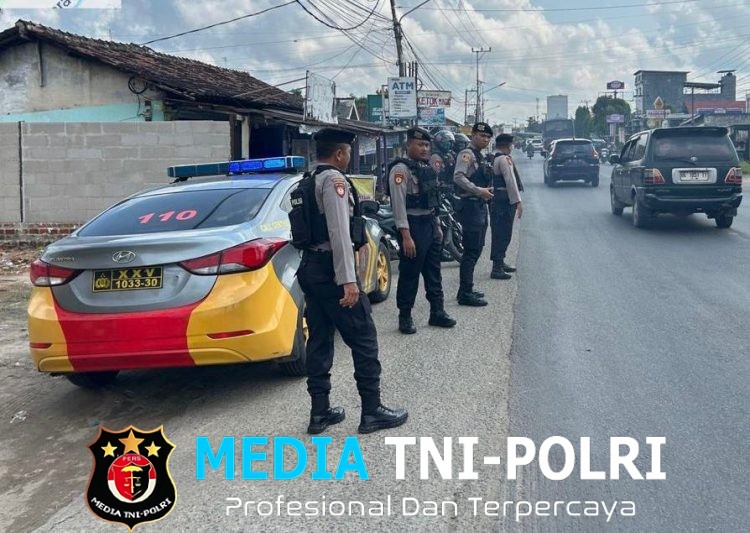 Patroli KRYD Ditingkatkan, Sat Samapta Polres Lampung Tengah Jaga Kondusifitas Wilayah