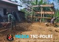 Satgas TMMD Ke-128 Kodim 0420/Sarko Mulai Bangun Rumah Layak Huni Milik Kuadi