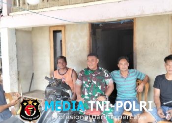 Babinsa Serka Napolion Aktif Jalin Keakraban, Wujudkan Desa Aman dan Kondusif