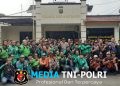 Apel Gabungan Sabuk Kamtibmas Polsek Serang Baru Satukan Kekuatan Polri dan Masyarakat, Wujudkan Keamanan Wilayah