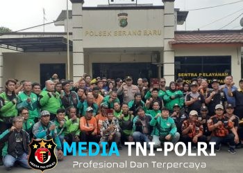 Apel Gabungan Sabuk Kamtibmas Polsek Serang Baru Satukan Kekuatan Polri dan Masyarakat, Wujudkan Keamanan Wilayah