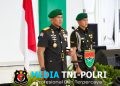 Pengdam XXI/Radin Inten Pimpin Tradisi dan Sertijab Pejabat Kodam