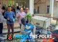 Senyum Polisi di Siang Hari, Sambangi Penjual Sayur dan Sampaikan Imbauan