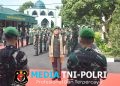 Prajurit dan PNS Korem 043/Gatam Sambut Kedatangan Calon Kasrem di Kota Metro