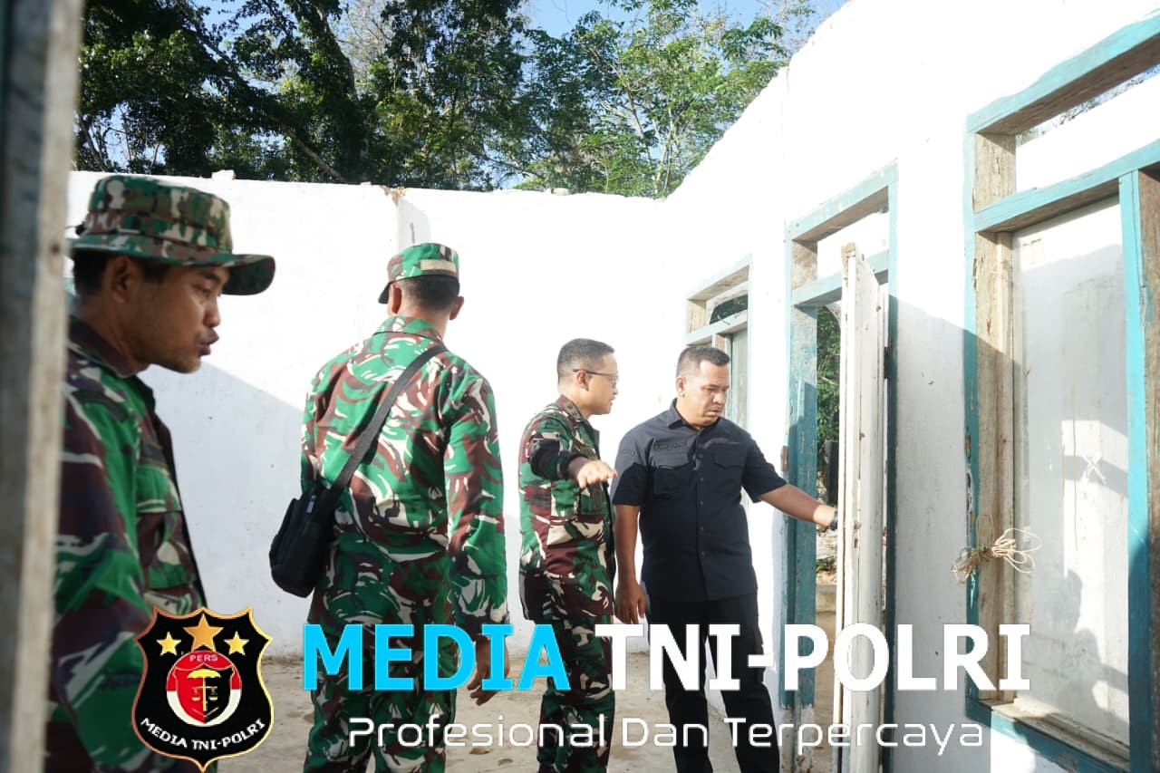 Tinjau Mushola TMMD, Dandim dan Wabup Pastikan Pembangunan Berjalan Optimal