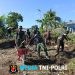 Satgas TMMD ke – 128 Kodim 1801/Manokwari Ratakan Pondasi Rumah Warga