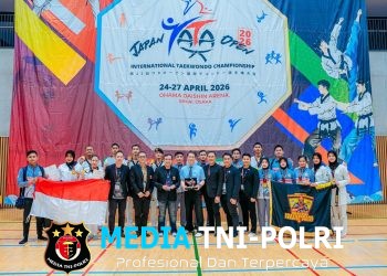 Siaran Pers Polri Ukir Prestasi Dunia Tim Taekwondo Garbha Presisi Juara Umum di Jepang