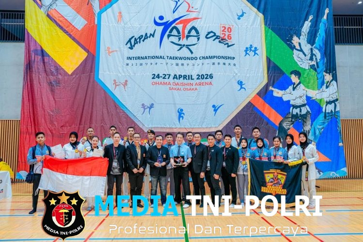 Siaran Pers Polri Ukir Prestasi Dunia Tim Taekwondo Garbha Presisi Juara Umum di Jepang
