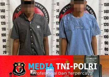 Polres Way Kanan Ringkus Dua Pria Diduga Edarkan Sabu di Negeri Bumi Putra