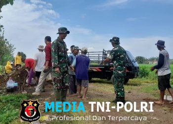 Terik Matahari Tak Padamkan Semangat Bekerja