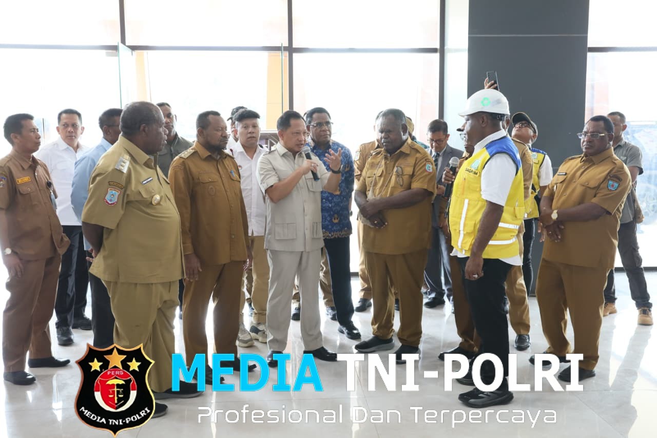 Awali Kunjungan di Papua Barat Daya, Mendagri Tito Tinjau Kawasan Pusat Pemerintahan