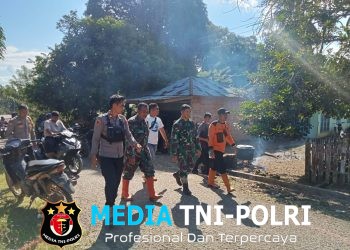 Dandim 0420/Sarko Tinjau Langsung Lokasi Banjir di Sarolangun, Pastikan Keselamatan Warga