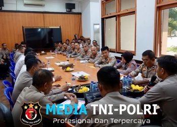 Kapolres Lampung Tengah Pimpin Anev, Tekankan Soliditas, Kesiapsiagaan dan Respons Cepat Jajaran