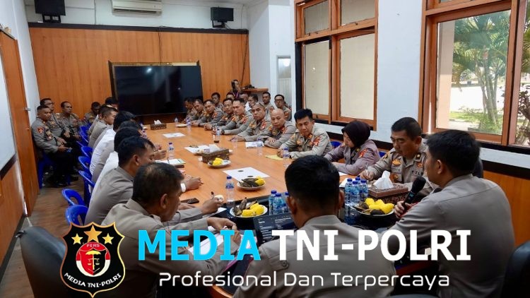 Kapolres Lampung Tengah Pimpin Anev, Tekankan Soliditas, Kesiapsiagaan dan Respons Cepat Jajaran