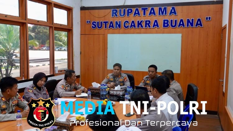 Kapolres Lampung Tengah Pimpin Anev, Tekankan Soliditas, Kesiapsiagaan dan Respons Cepat Jajaran