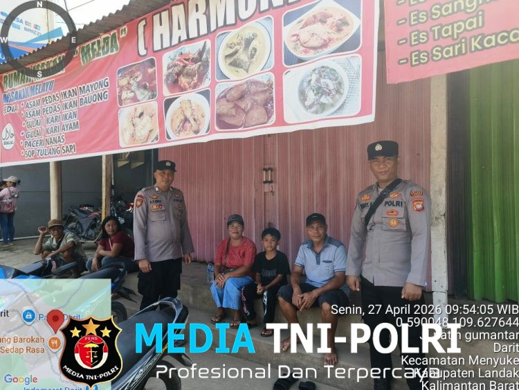Cegah Tindak Kriminalitas Samapta  Polsek Menyuke Laksanakan Patroli Siang