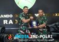 Pangdam XXI/Radin Inten Terima Audiensi Danlanal Lampung