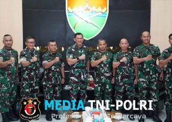 Pangdam XXI/Radin Inten Terima Audiensi Danlanal Lampung