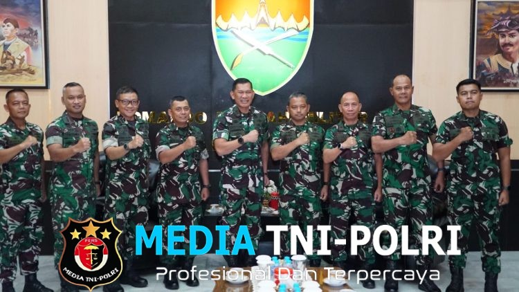 Pangdam XXI/Radin Inten Terima Audiensi Danlanal Lampung