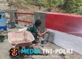 Kodim 0207/Simalungun Rampungkan Jembatan Aramco di Raya Bosi, Akses Warga Kembali Lancar