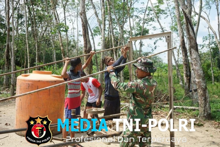 Atasi Krisis Air, Satgas TMMD Kodim 0402/OKI Sukses Realisasikan Sumur Bor