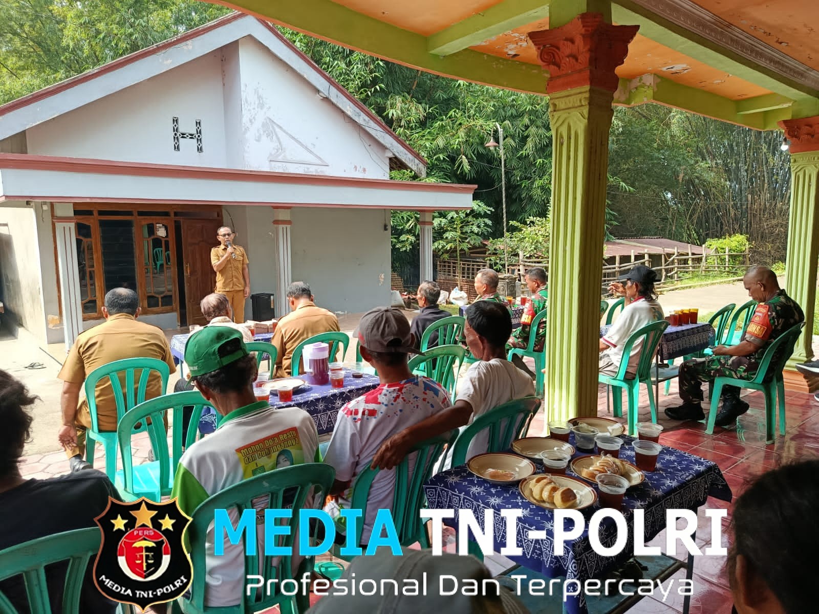Kades Pelemgadung Ucapkan Terima Kasih kepada TNI dan Satgas TMMD Reguler 128 Kodim Sragen