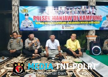 Perkuat Sabuk Kamtibmas, Polsek Seputih Banyak Intensifkan PMK di Tengah Warga