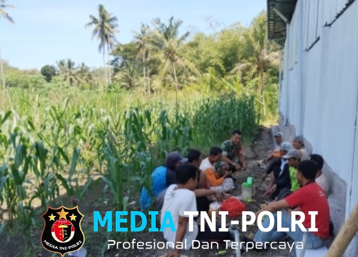 Hangat dan Penuh Kebersamaan, Babinsa Pracimantoro Perkuat Sinergi dengan Warga Desa Glinggang