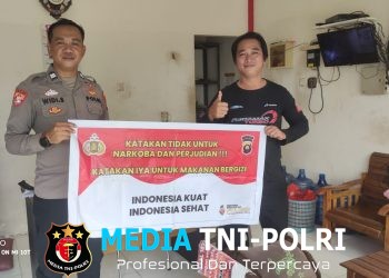 Polsek Menjalin Gencarkan Patroli dan Himbauan Anti Narkoba serta Judi Online di Wilayah Hukum