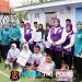 Ketum Posyandu Tri Tito Karnavian Dorong Pemulihan Warga Huntara Aceh Utara Lewat Bantuan Sosial dan Senam Sehat