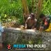 Sinergi Babinsa Dan Warga Desa Semen, Jaga Lingkungan Dan Ketersediaan Air Bersih