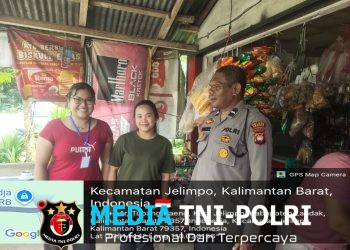Polisi Humanis di Jelimpo, Sambang Warga dengan Senyum dan Kepedulian
