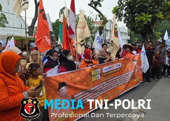 Aksi May Day Partai Buruh Berlangsung Humanis