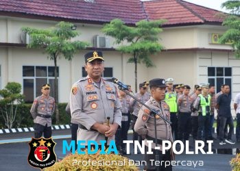 Peringatan May Day, Kapolres Mesuji Pimpin Apel Siaga Pastikan Wilayah Kondusif