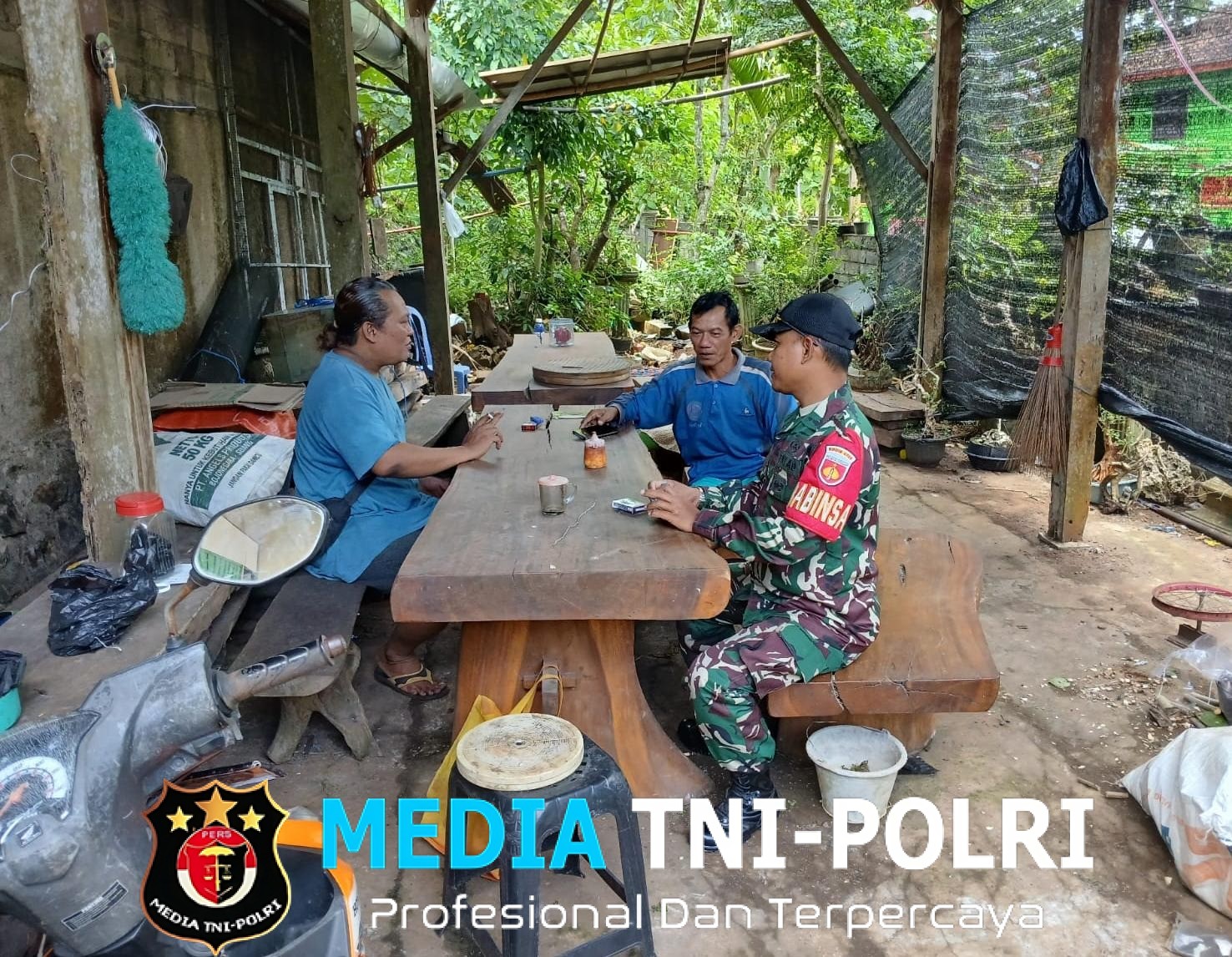 Hangatnya Silaturahmi Babinsa di Paranggupito, Perkuat Sinergi untuk Kemajuan Desa