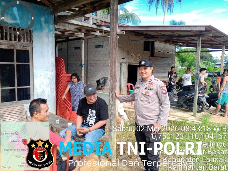 Polisi Laksanakan Patroli Siang, Sambangi Warga dan Berikan Imbauan Cegah Kejahatan