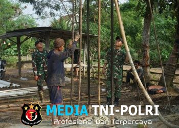 Masuki Tahap Lanjutan, Satgas TMMD Kodim 0402/OKI Mulai Pengerjaan Sumur Bor ke-4